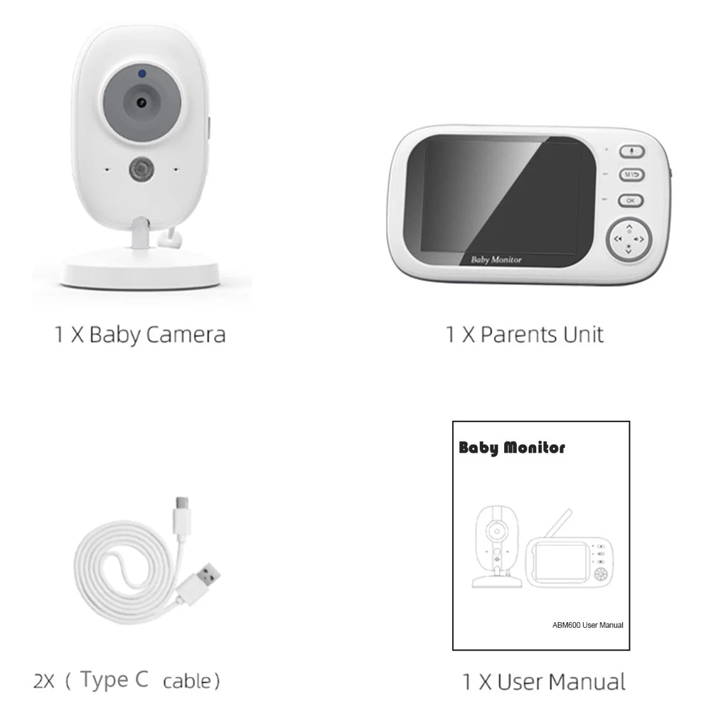 Monitor de Bebé 3.5" Eye4U