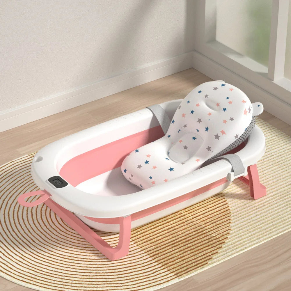 Bañera Plegable para Bebés con Colchoncito Incluido