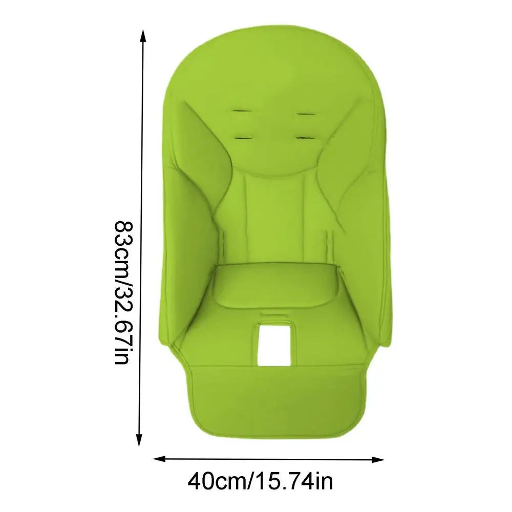 Cojín y Funda para Silla Alta de Bebé en Piel Sintética