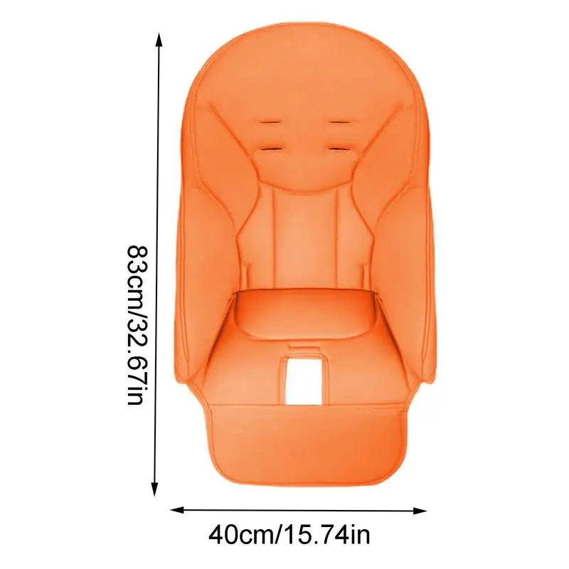 Cojín y Funda para Silla Alta de Bebé en Piel Sintética