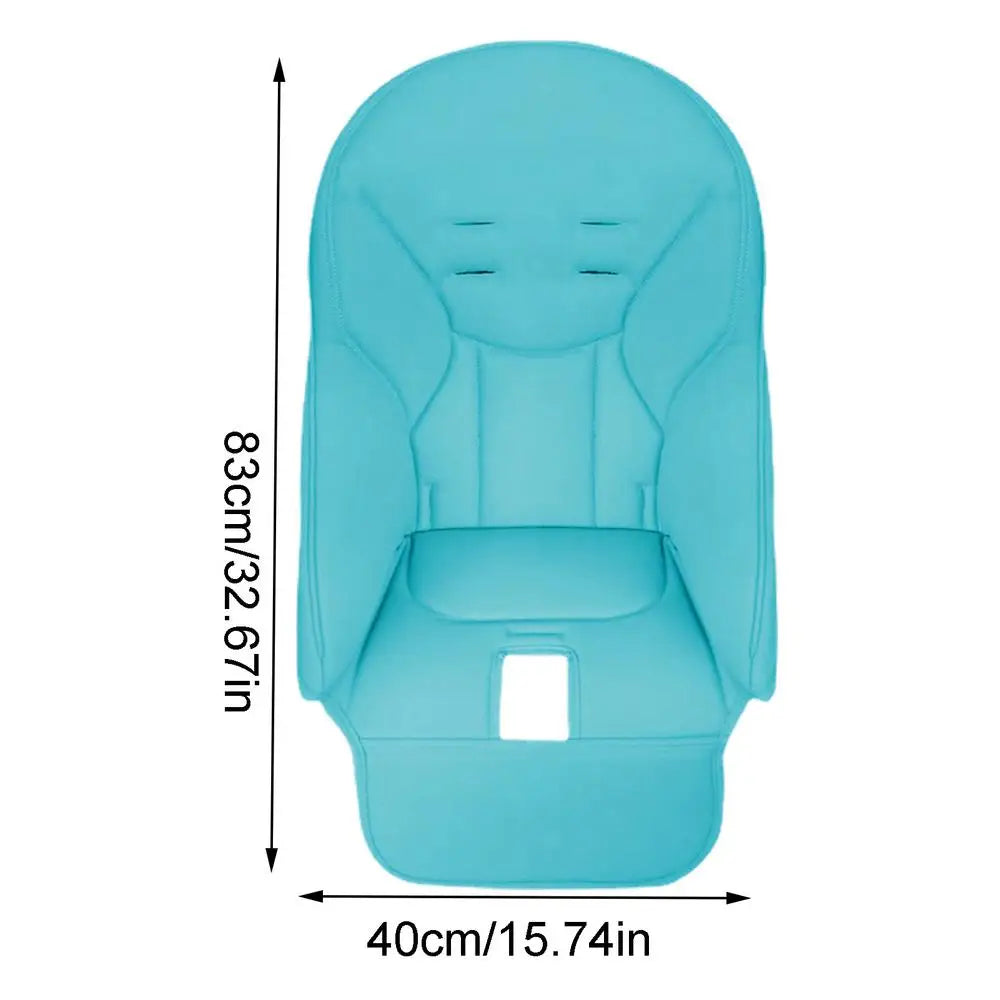 Cojín y Funda para Silla Alta de Bebé en Piel Sintética