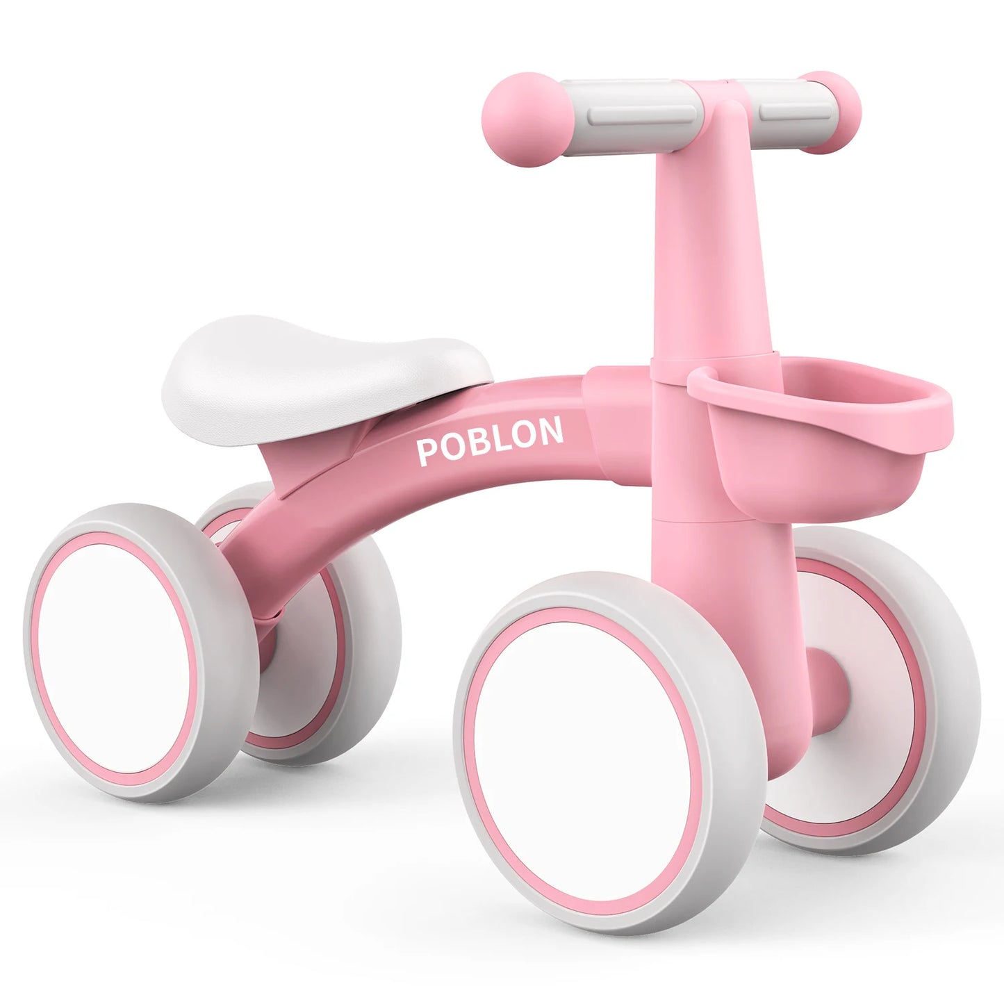 Bicicleta de Equilibrio de 4 Ruedas para Bebés de 12 a 24 Meses – Sin Pedales