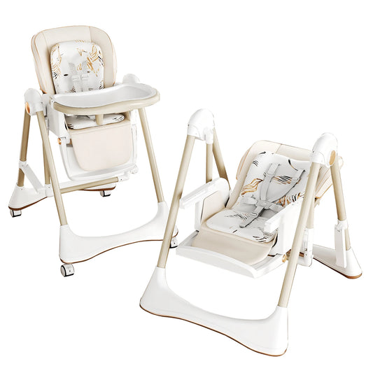 Trona Evolutiva de Metal 2 en 1 para Bebés Unisex