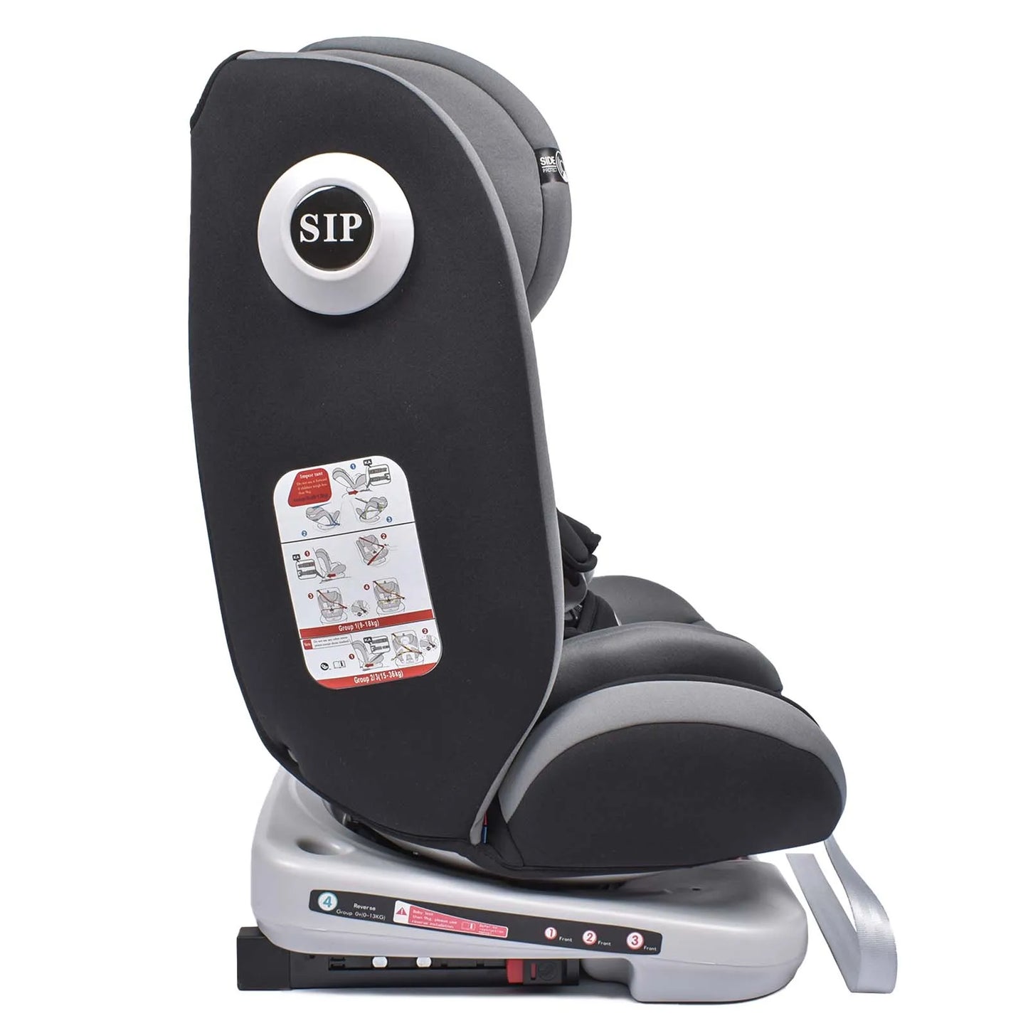 Silla de Coche Infantil 360° Isofix con Protección Lateral KL005