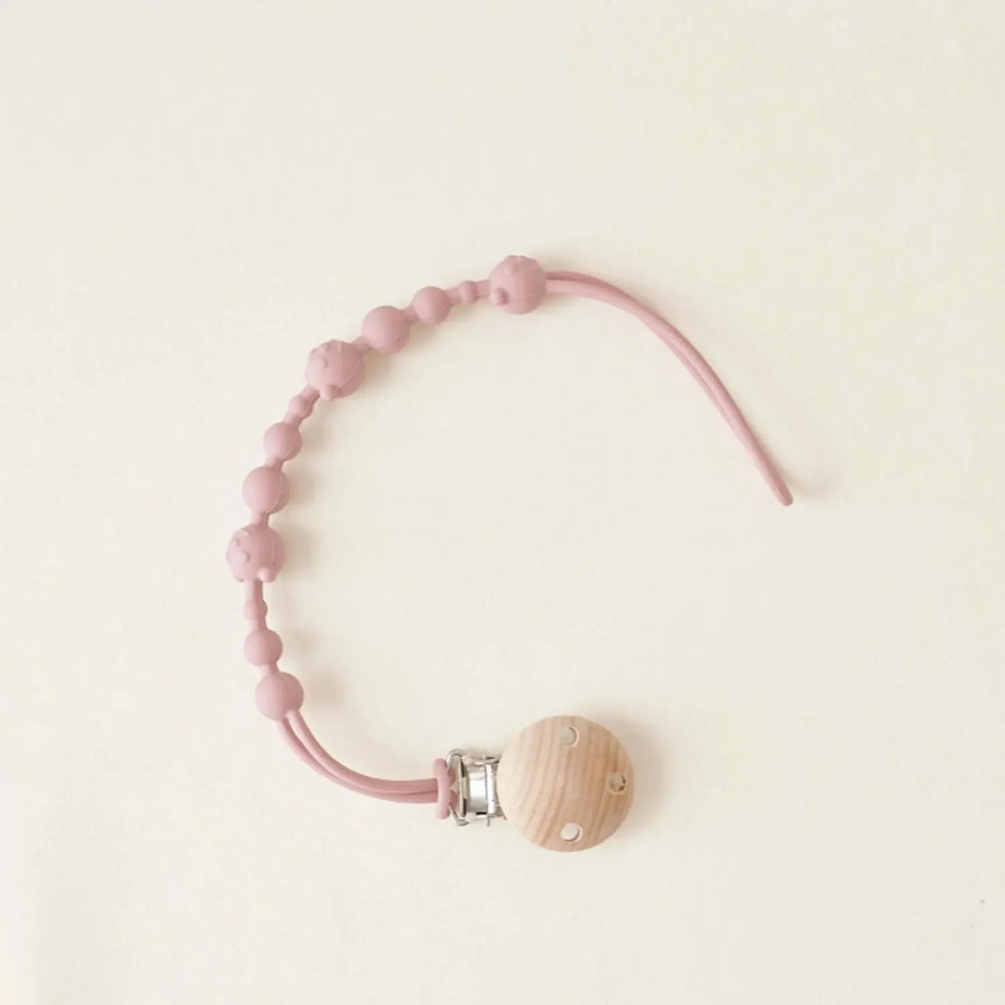 Chupete de Silicona para Bebé + Cadena