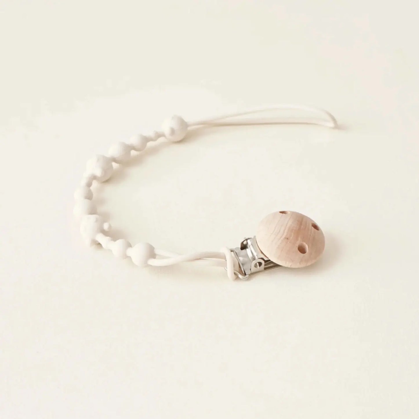 Chupete de Silicona para Bebé + Cadena