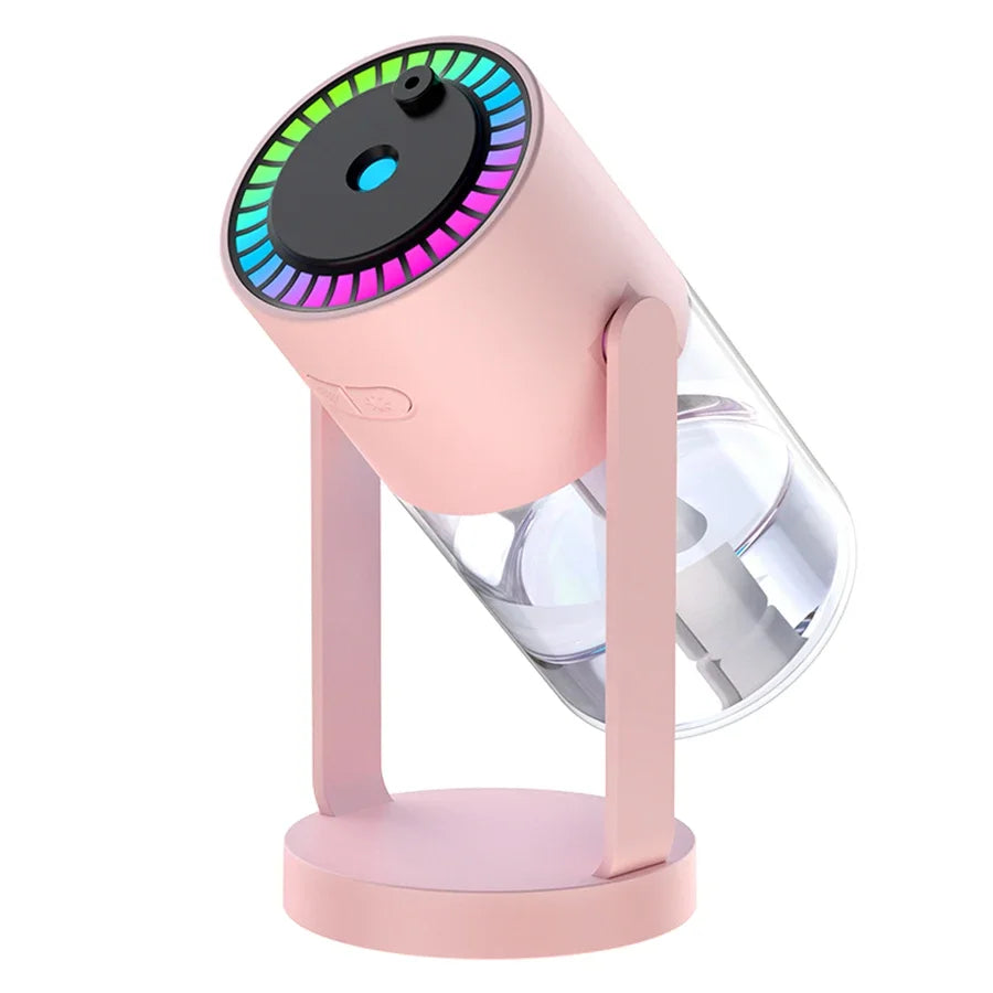 Humidificador Portátil con Proyector Estrellas y Luz LED