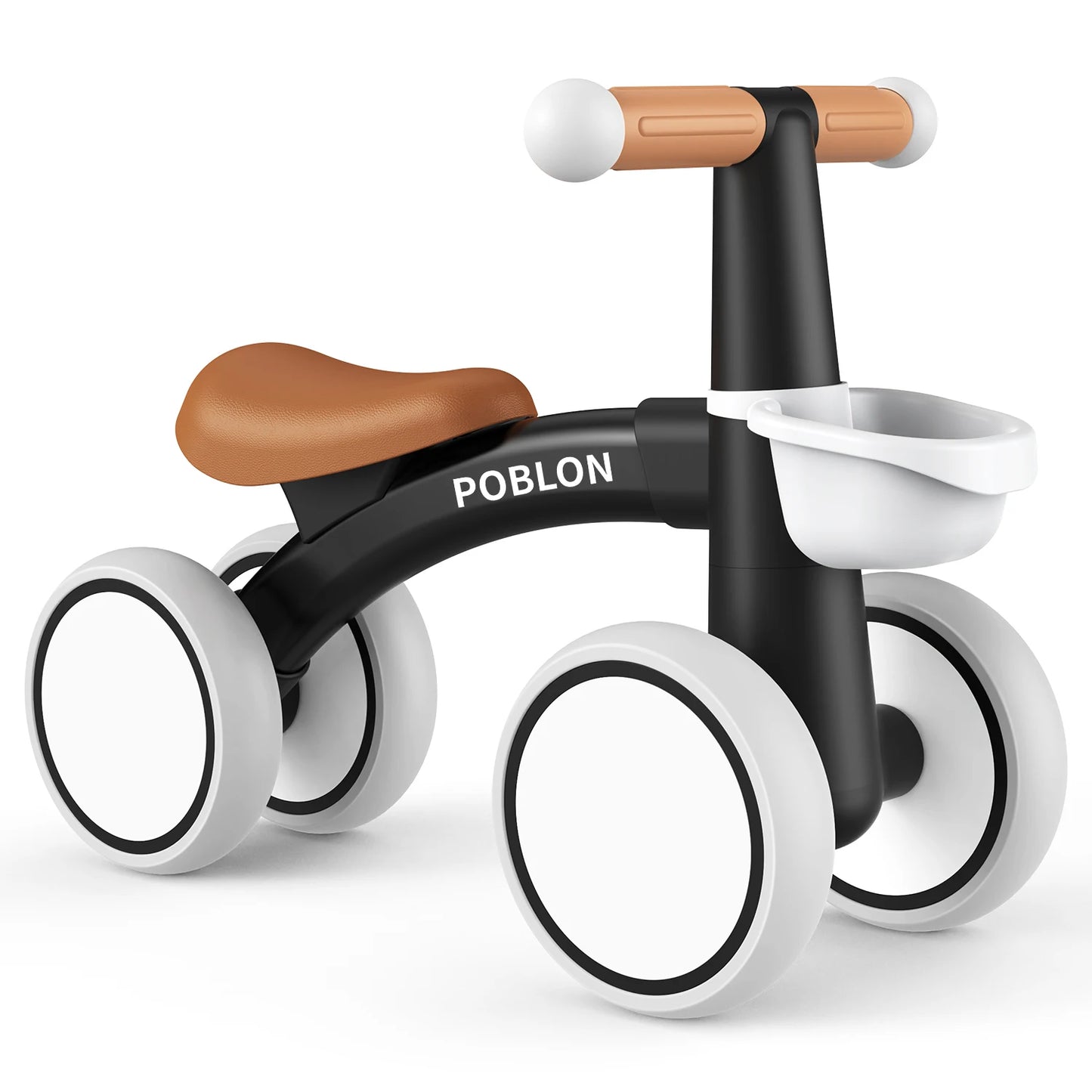 Bicicleta de Equilibrio de 4 Ruedas para Bebés de 12 a 24 Meses – Sin Pedales