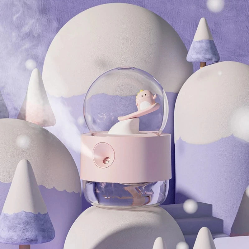 Humidificador Portátil con Aromaterapia y Música LED