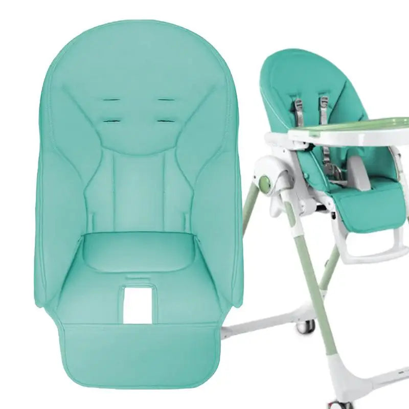 Cojín y Funda para Silla Alta de Bebé en Piel Sintética