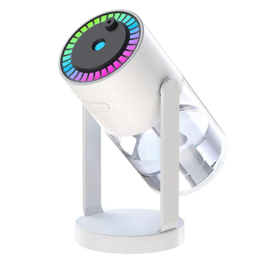 Humidificador Portátil con Proyector Estrellas y Luz LED