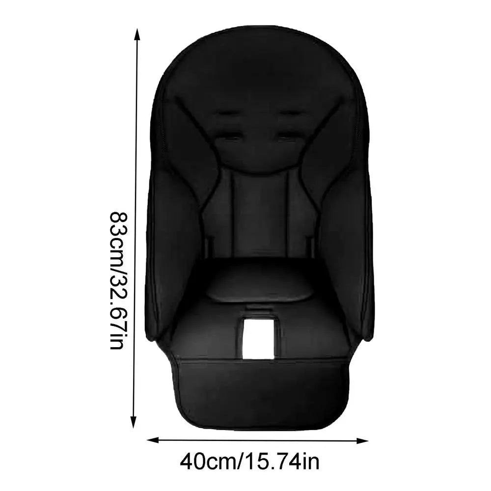 Cojín y Funda para Silla Alta de Bebé en Piel Sintética